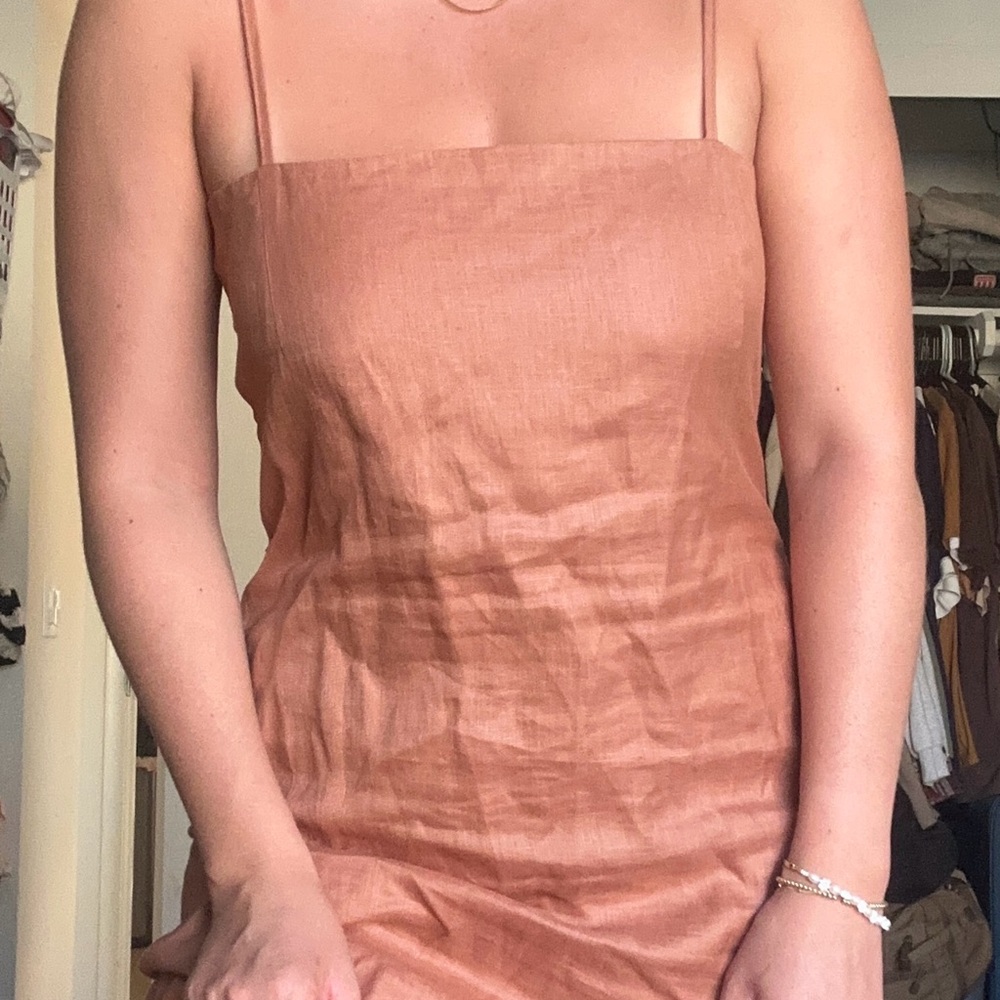 Girl and the Sun linen dress